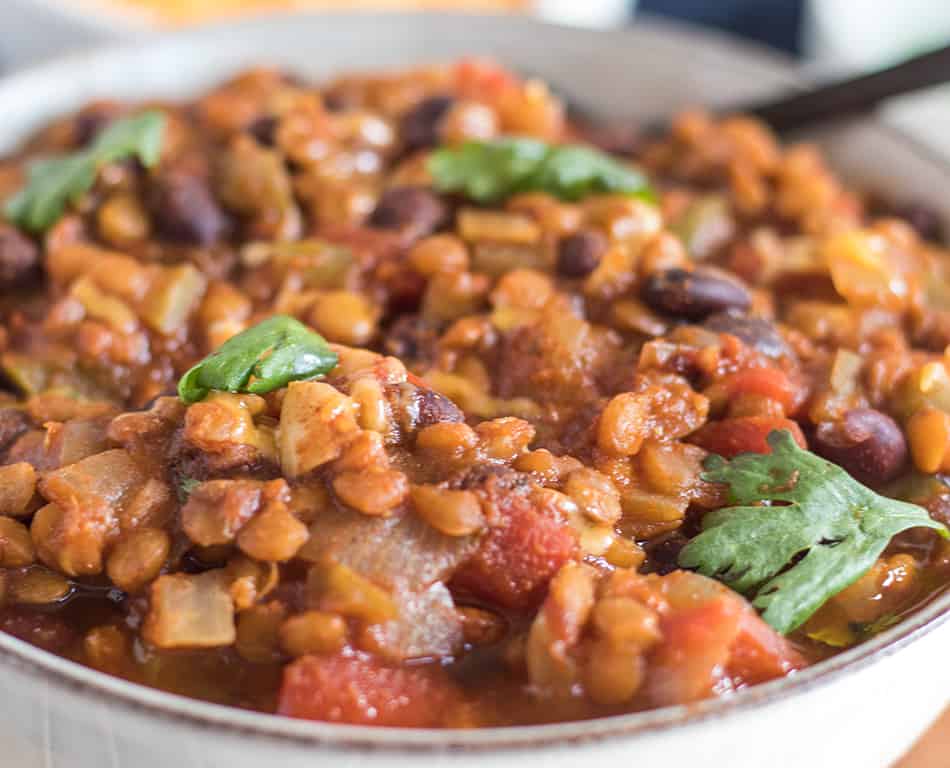 Slow Cooker Black Bean Chili