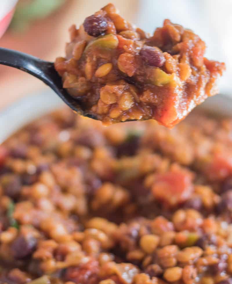 Slow Cooker Black Bean Chili