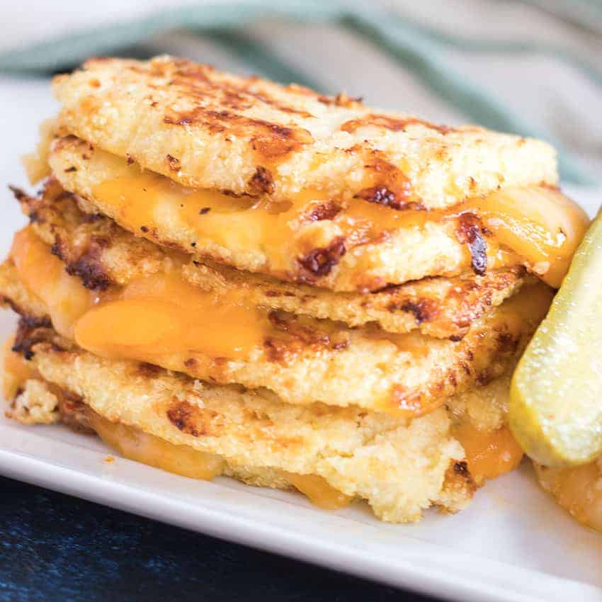 Cauliflower Bread Grilled Cheese