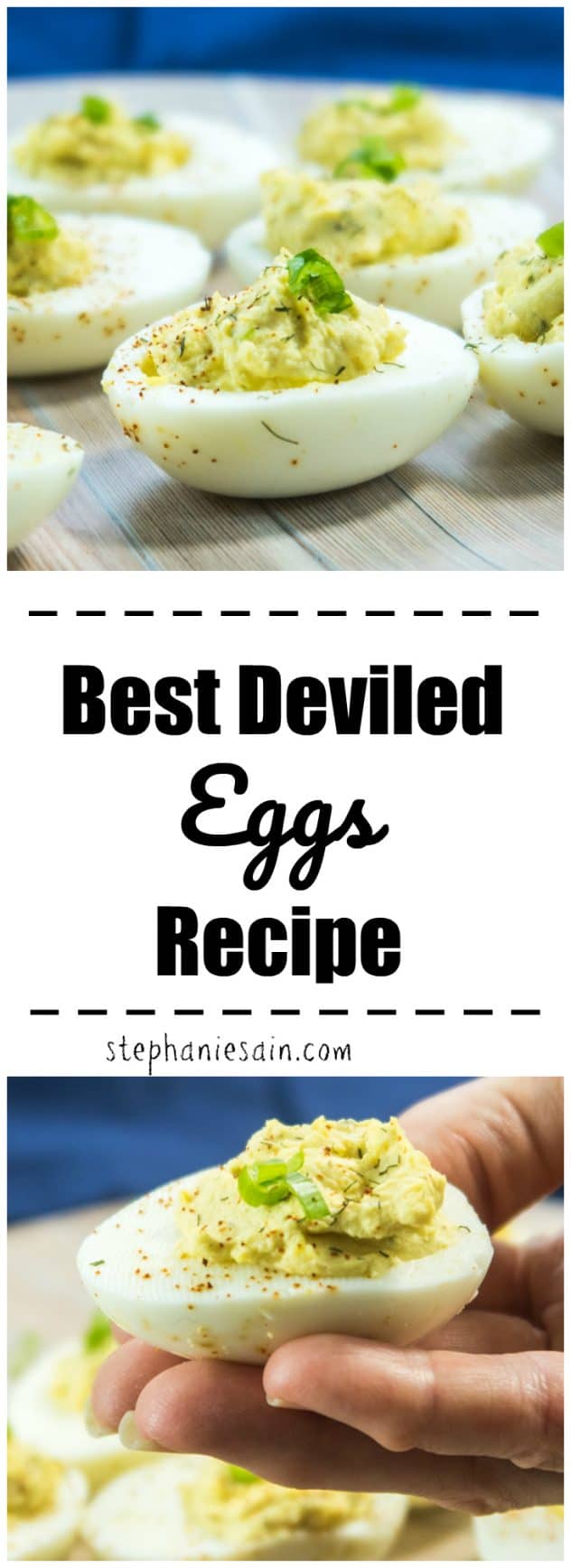 This Best Deviled Eggs Recipe is super Easy to make and will soon become you go-to for deviled eggs. Perfect for family gatherings, holidays and cookouts. Gluten Free & Vegetarian.
