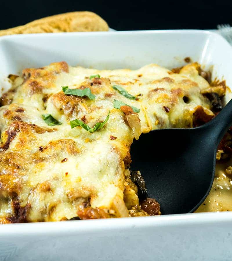 Italian Cauliflower Marinara Bake Apples for CJ