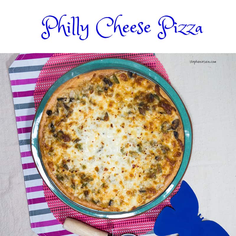 Philly Cheese Pizza