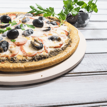 Basil Pesto & Tomato Pizza