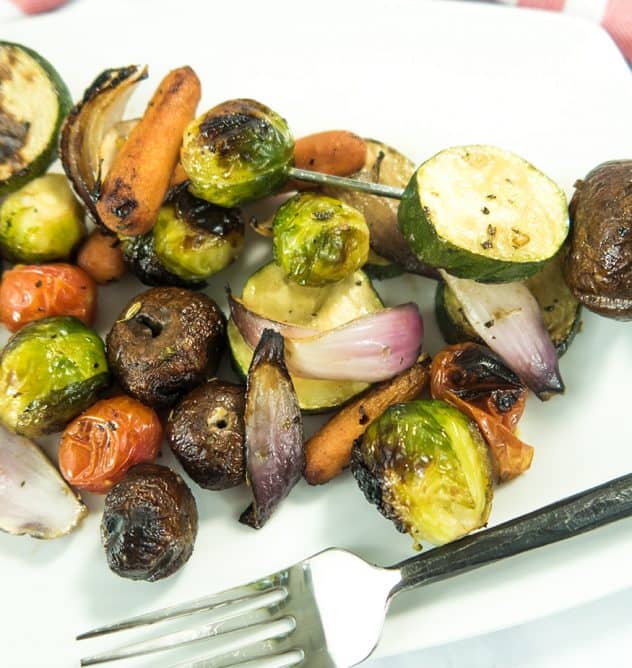 Grilled Vegetables on a plate