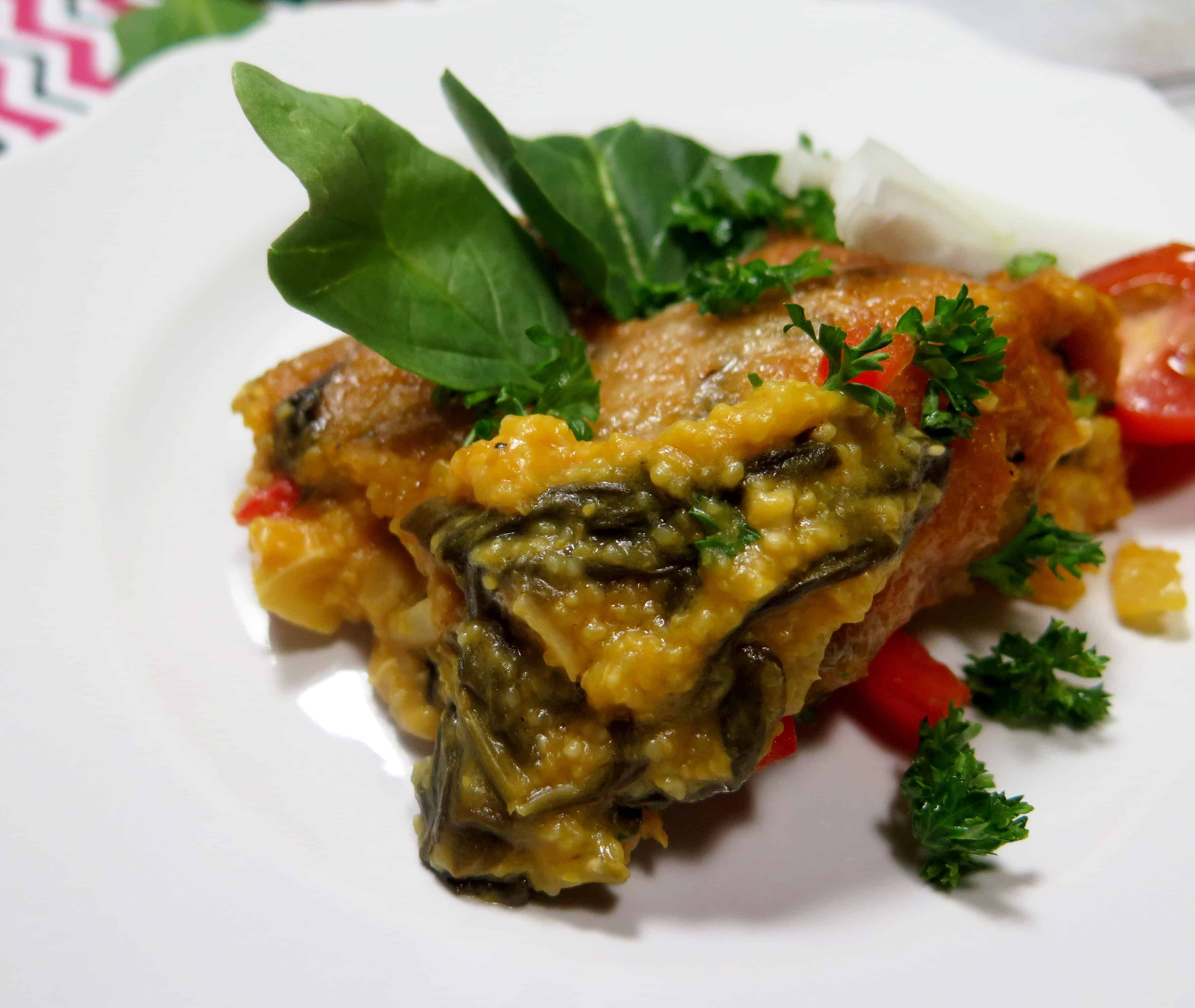 Grits and Spinach Casserole10 Apples for CJ