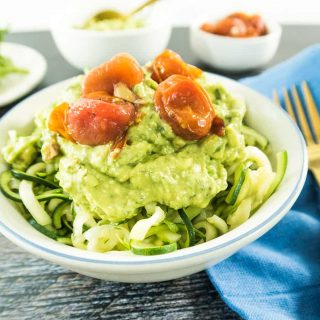 Zoodles with Avocado Cream Sauce