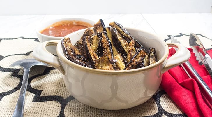 Grilled Eggplant Fries