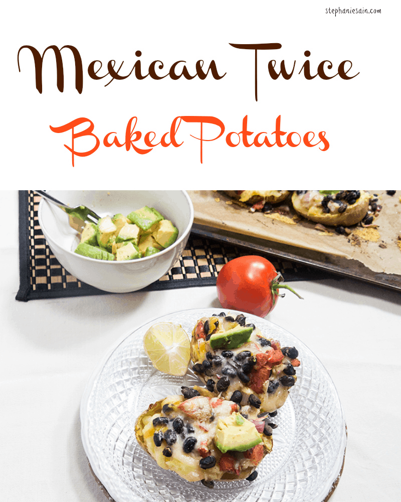 Mexican Twice Baked Potatoes