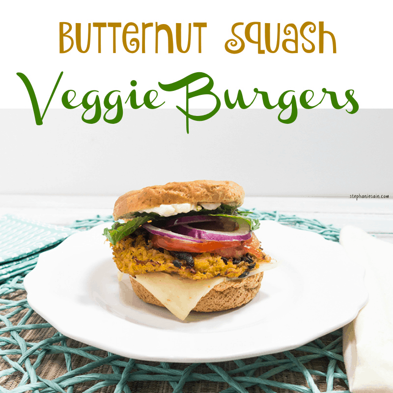 Butternut Squash Veggie Burgers