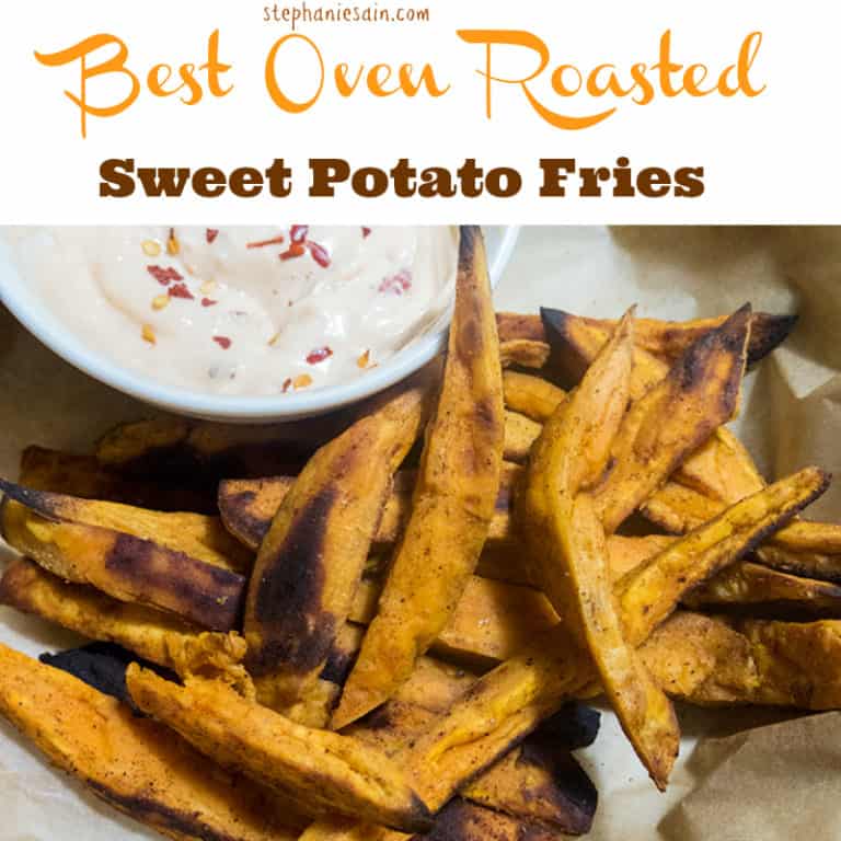 Best Oven Roasted Sweet Potato Fries Apples for CJ