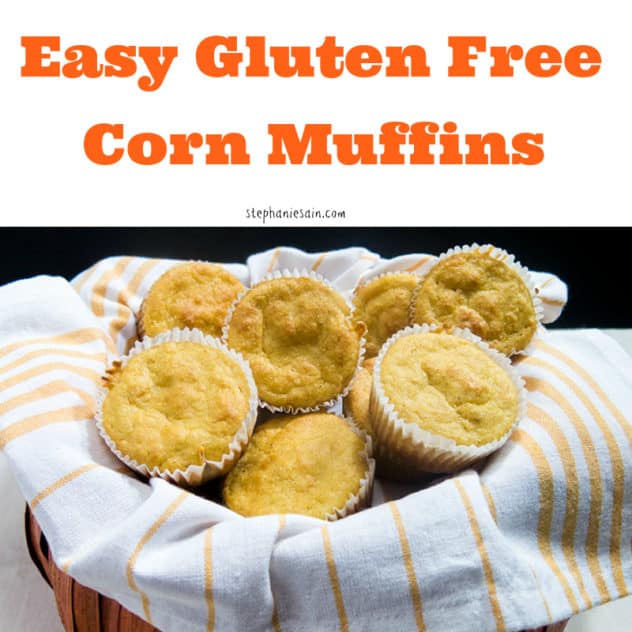 Easy Gluten Free Corn Muffins