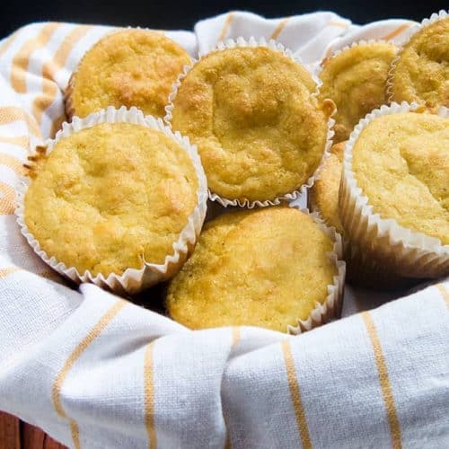 Easy Gluten Free Corn Muffins Apples for CJ