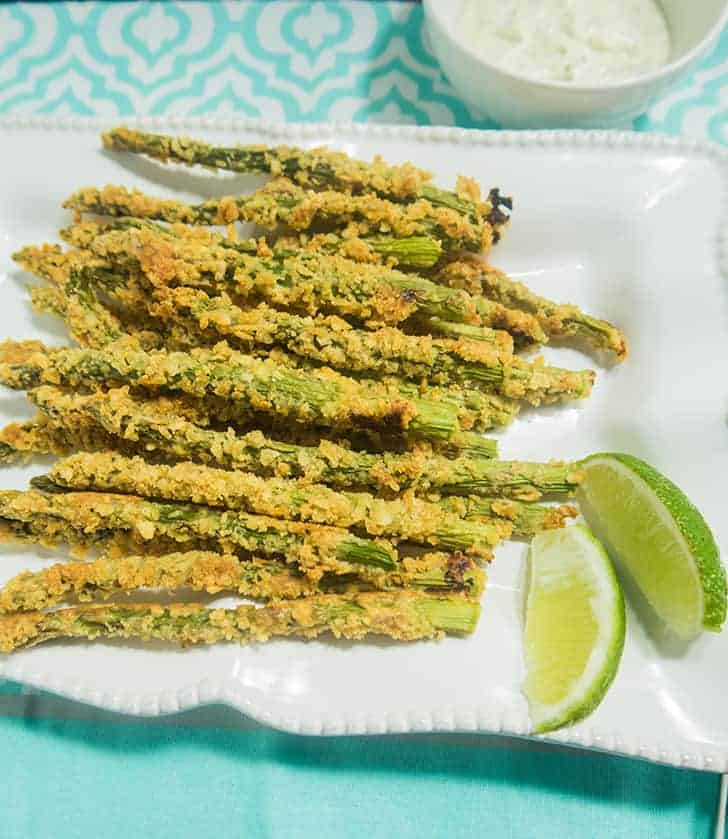 Crispy Baked Asparagus Fries Apples for CJ