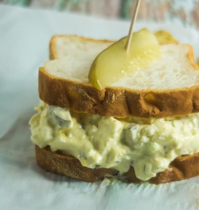 Classic Dill Pickle Egg Salad