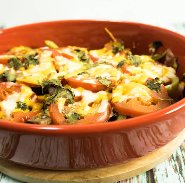 Cheesy Zucchini Cilantro Casserole