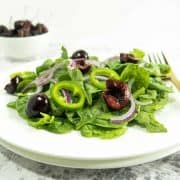 Cherry Jalapeno Spinach Salad