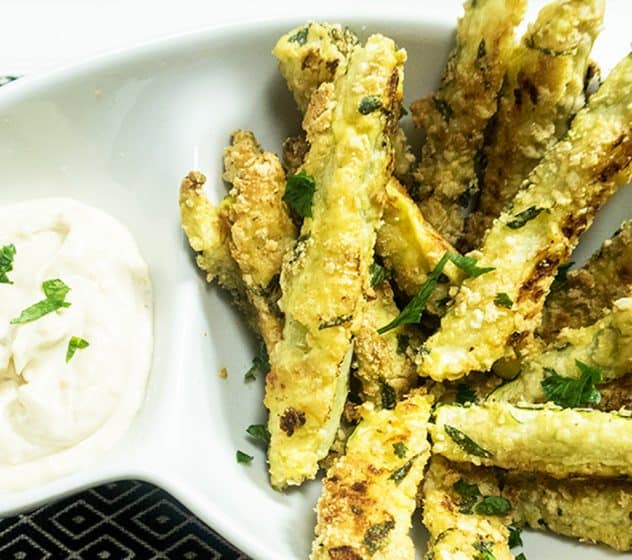 Baked Parmesan Zucchini Fries