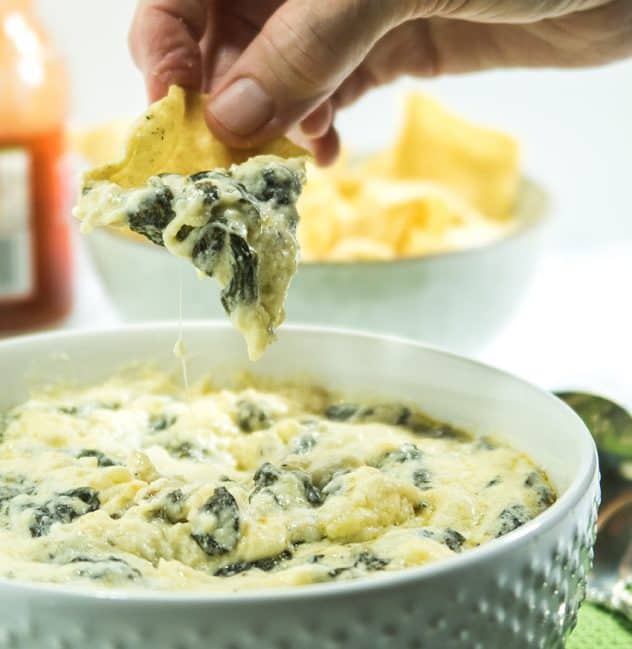 Warm Creamy Spinach Dip