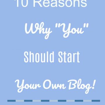 10 Reason Why You Should Start Your Own Blog is simple things to think about if you've had thoughts about starting to blog.