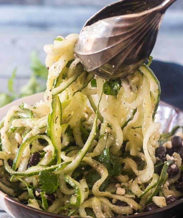 Cucumber Black Bean Salad Recipe (Gluten Free) Apples for CJ