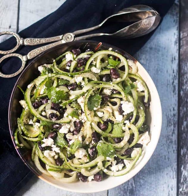 Cucumber Black Bean Salad Recipe (Gluten Free) Apples for CJ