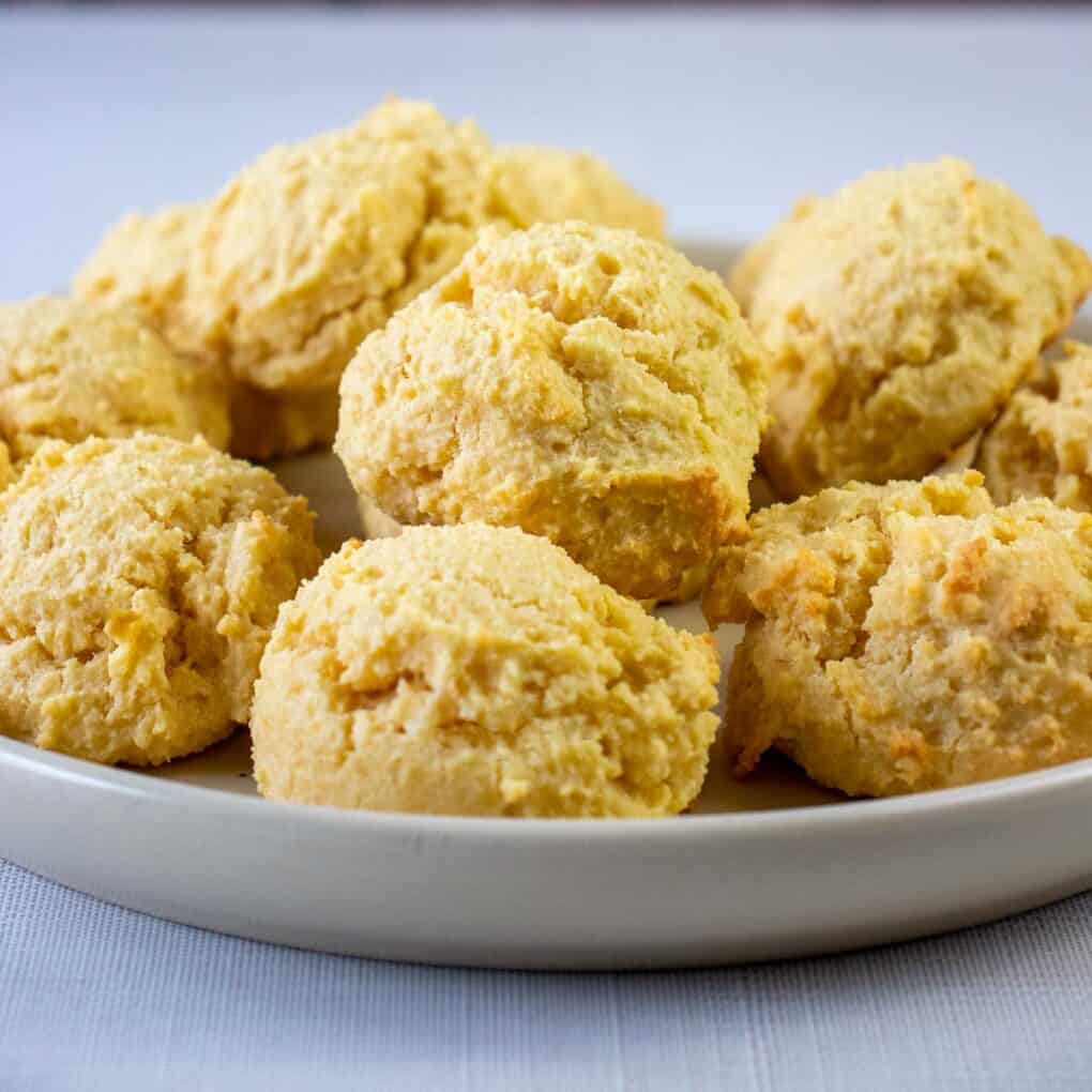 Almond Flour Biscuits (Keto, Gluten-Free) - Apples for CJ