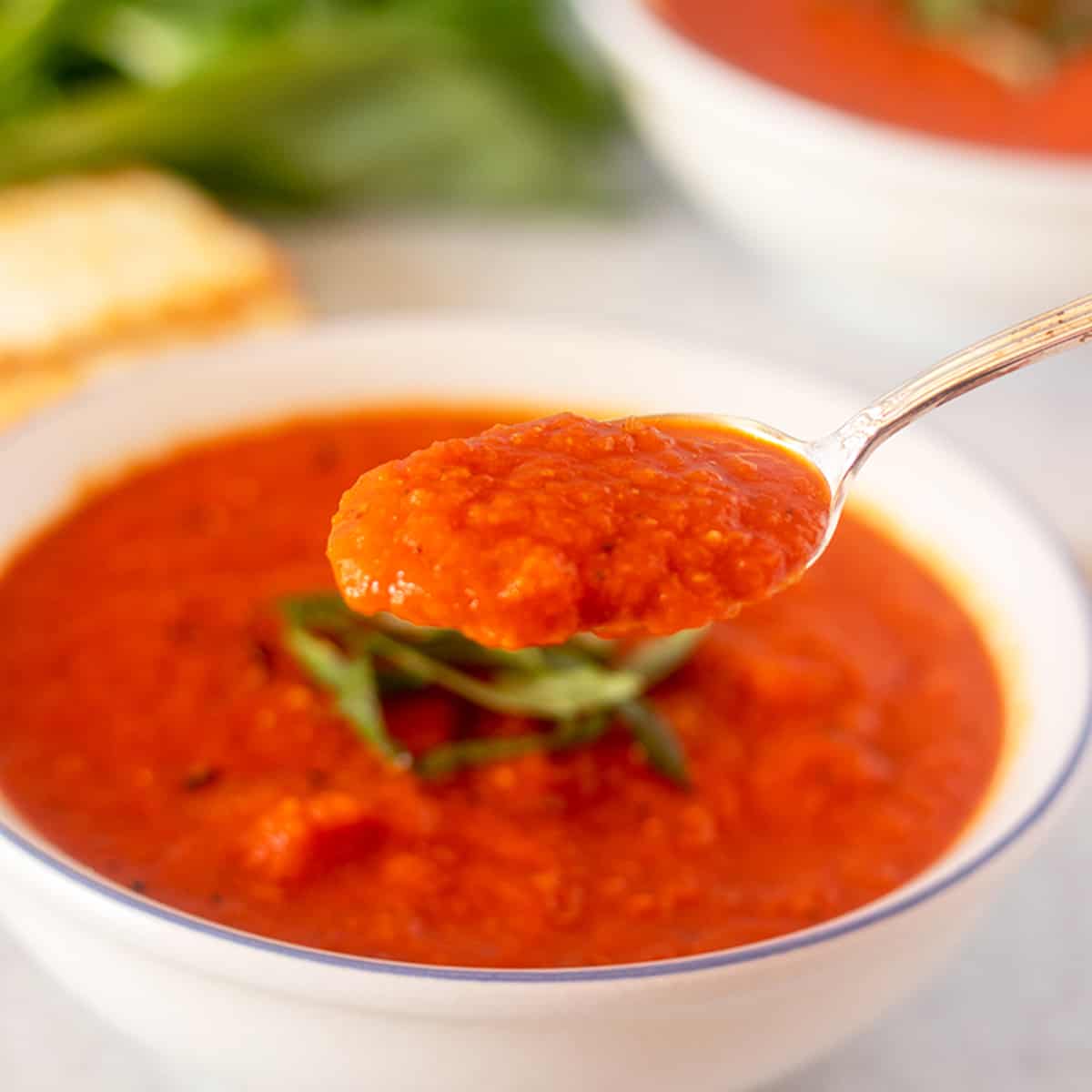 Vegan Tomato Soup (Gluten Free, Dairy Free, Nut Free) Apples for CJ