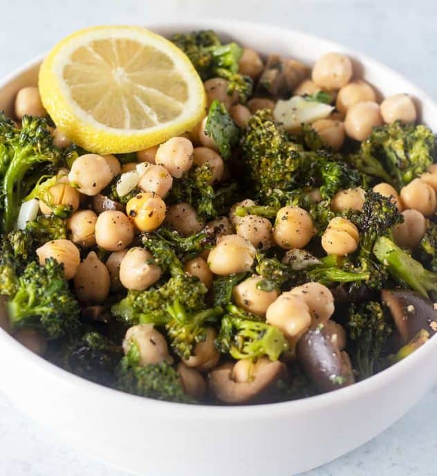 Broccoli Chickpea Salad