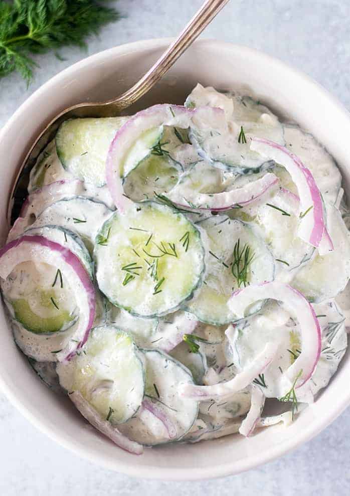 dill cucumber salad