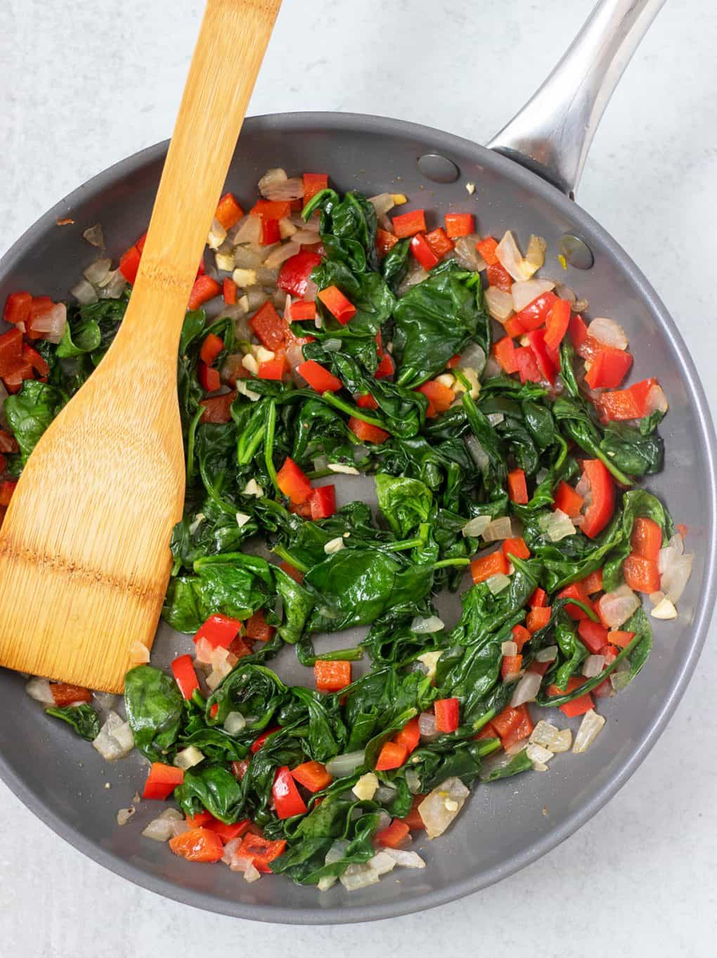 Spinach and Cheese Grits Casserole (Gluten Free) Apples for CJ