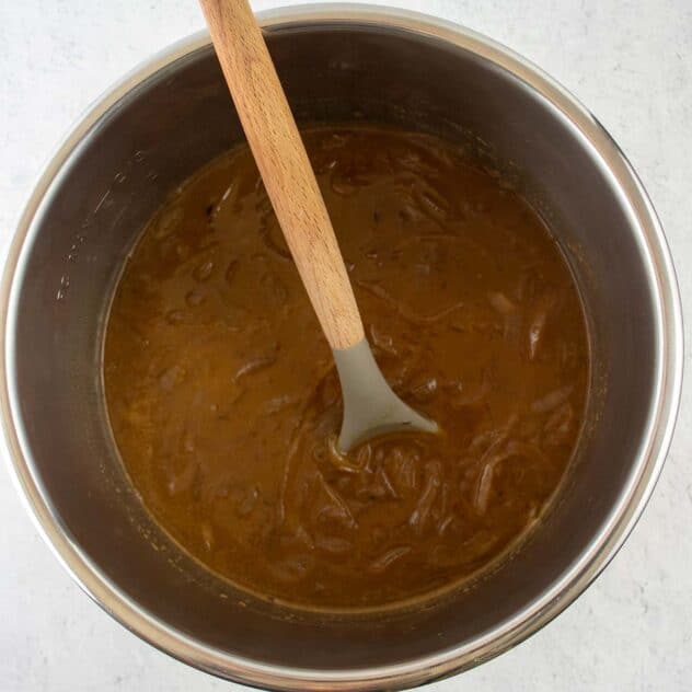 Vegetarian French Onion Soup (Slow Cooker) Apples for CJ