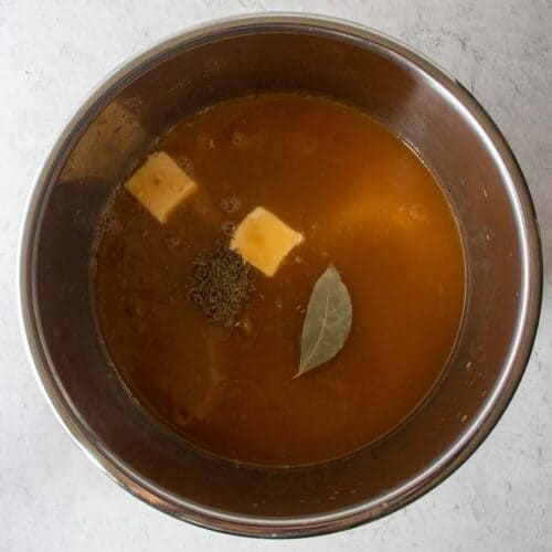 Vegetarian French Onion Soup (Slow Cooker) Apples for CJ